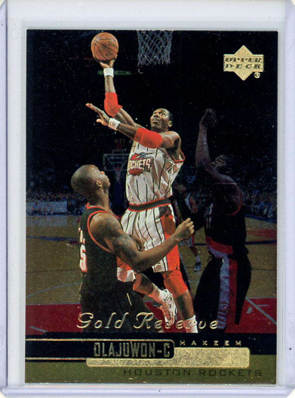 Hakeem Olajuwon 1999-00 Gold Reserve #76 (CQ)