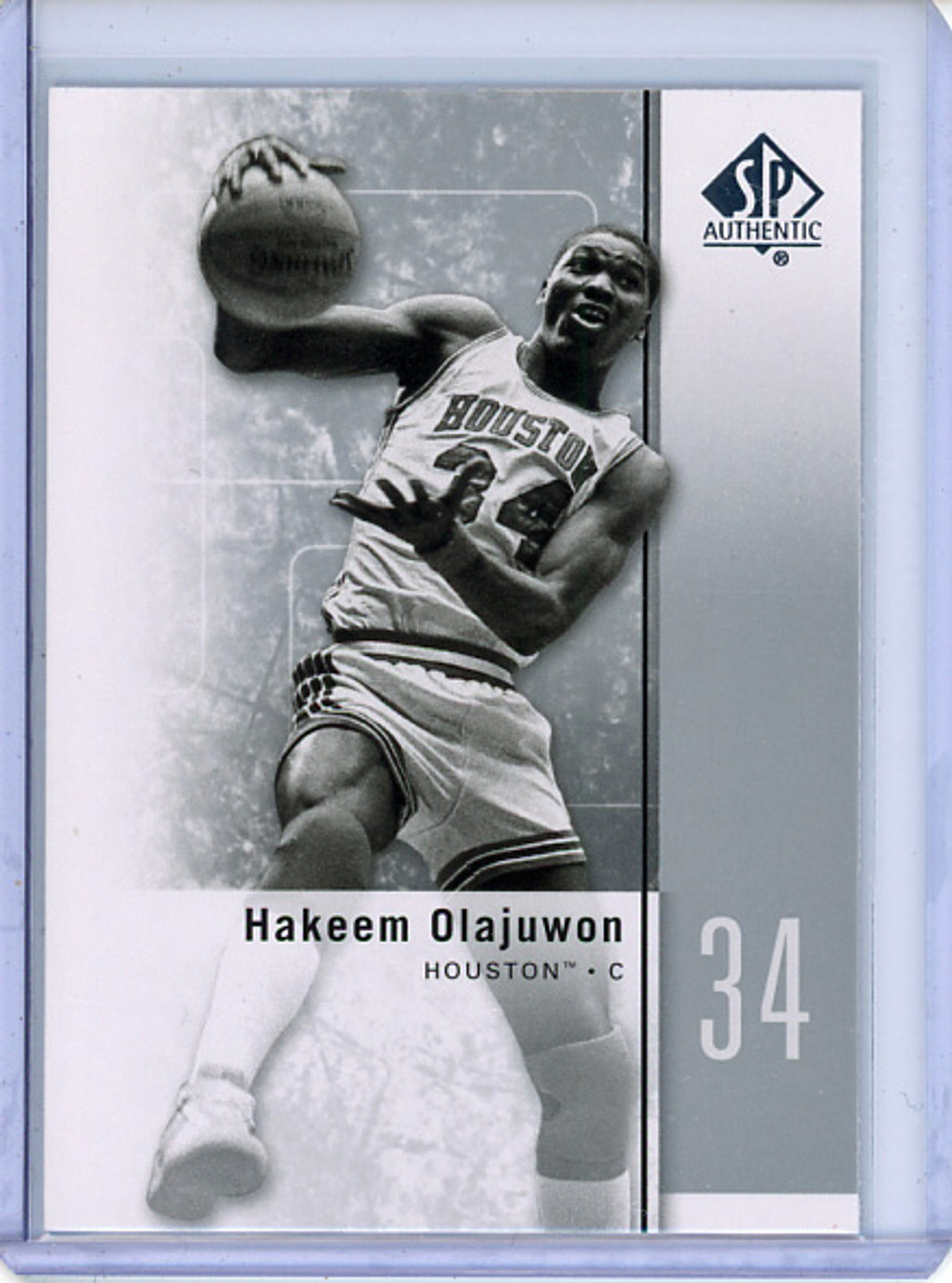 Hakeem Olajuwon 2011-12 SP Authentic #12 (CQ)