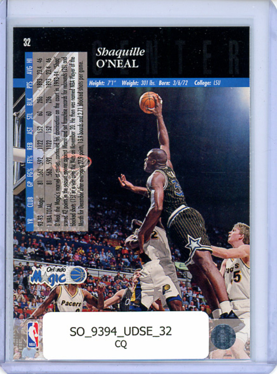 Shaquille O'Neal 1993-94 Upper Deck SE #32 (CQ)