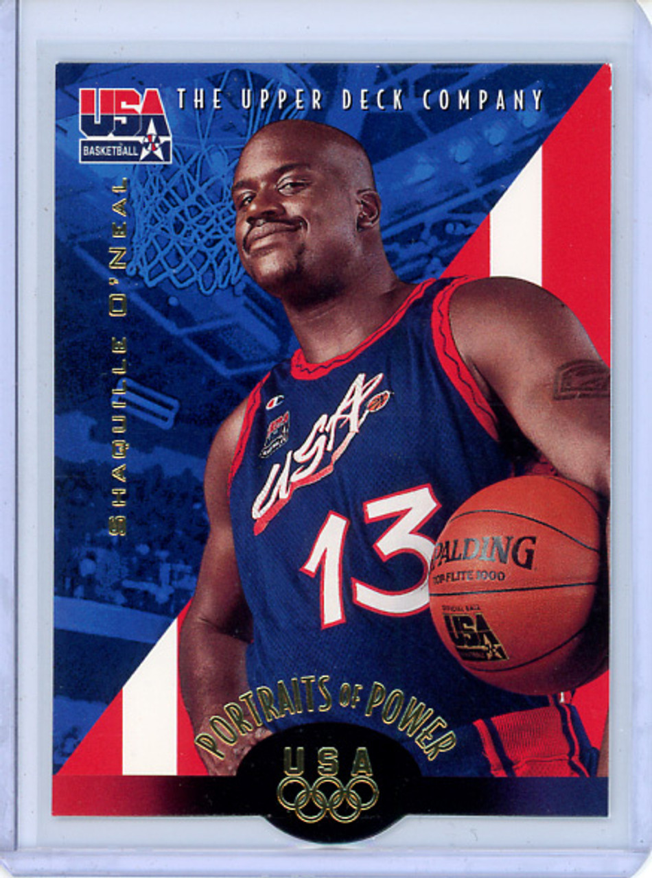 Shaquille O'Neal 1996 Upper Deck USA #53 Portraits of Power (CQ)