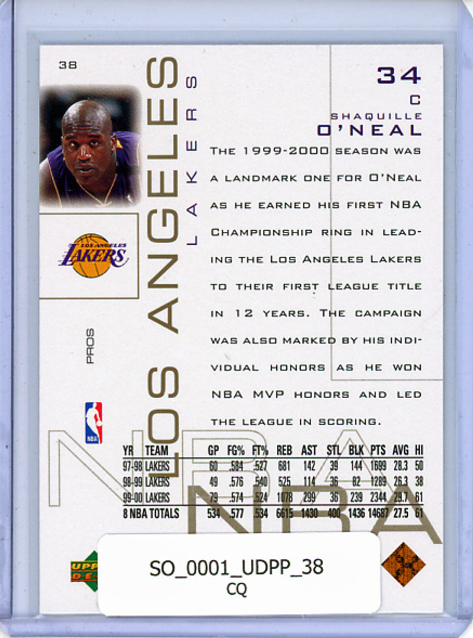 Shaquille O'Neal 2000-01 Pros & Prospects #38 (CQ)