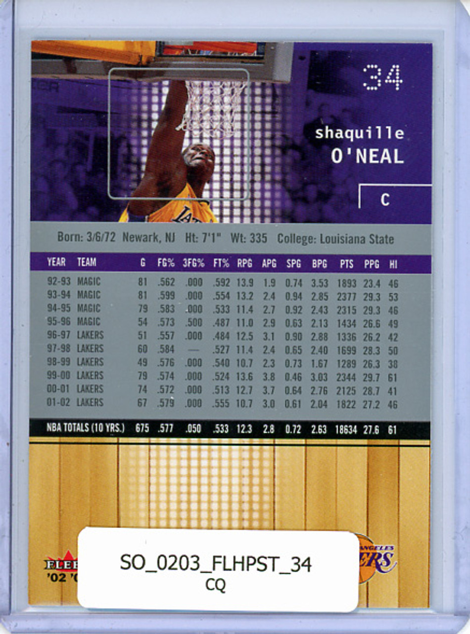 Shaquille O'Neal 2002-03 Hoops Stars #34 (CQ)