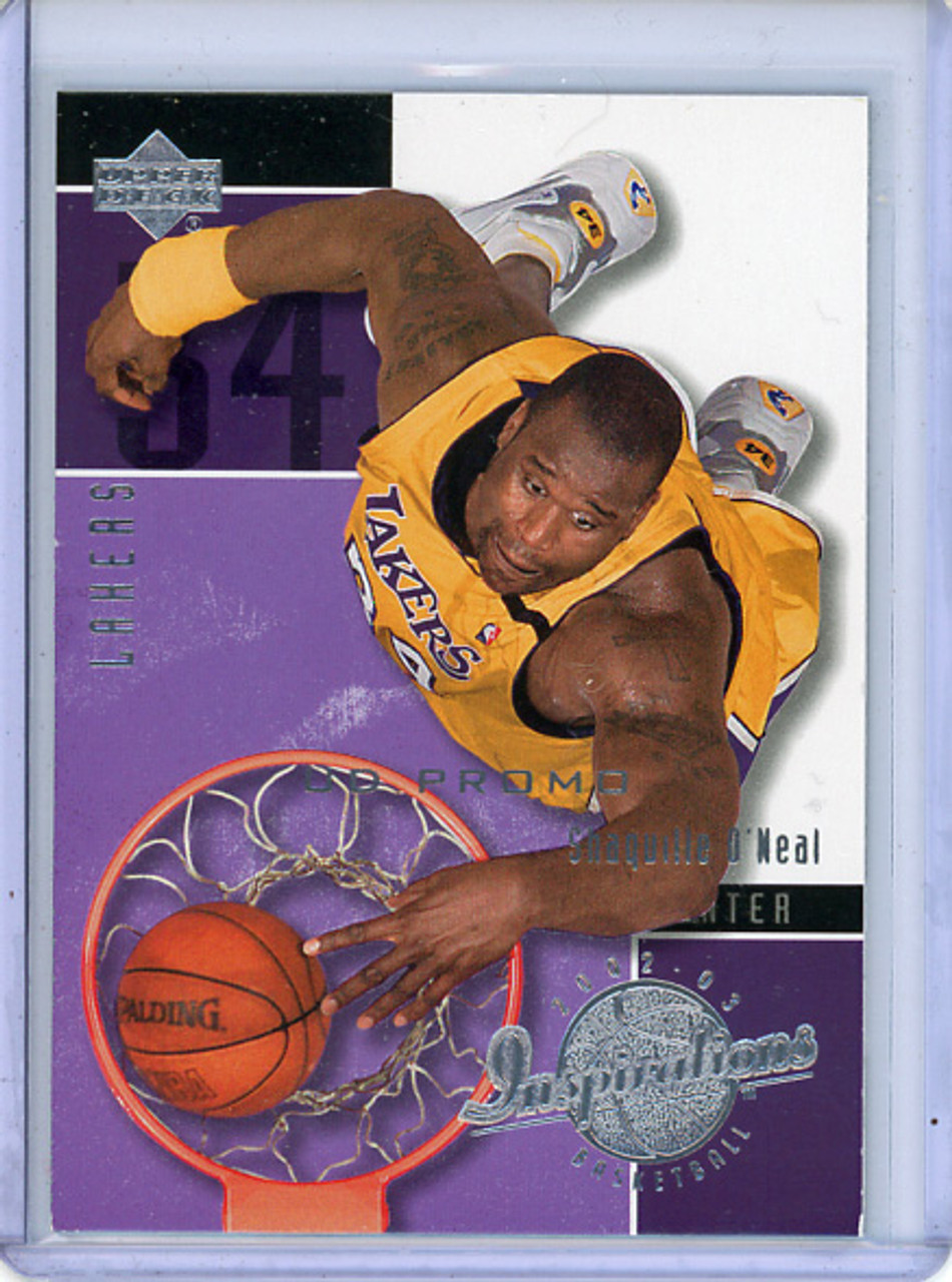 Shaquille O'Neal 2002-03 Inspirations #36 UD Promos (CQ)