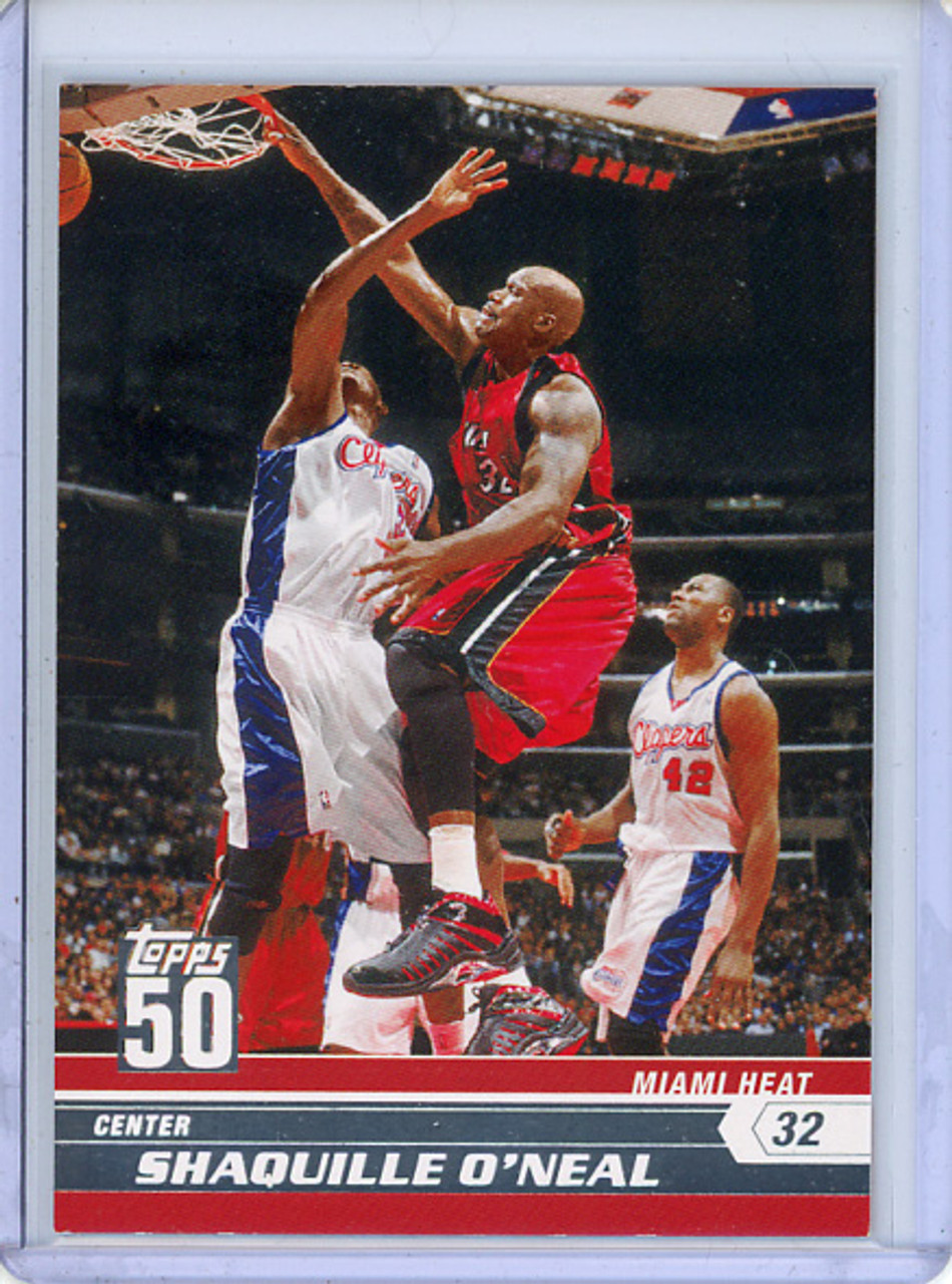 Shaquille O'Neal 2007-08 Topps, 50th Anniversary #14 (CQ)