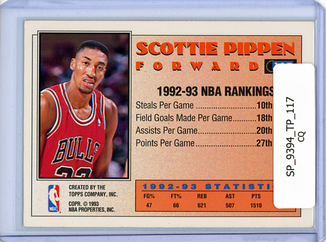 Scottie Pippen 1993-94 Topps #117 All-Star (CQ)