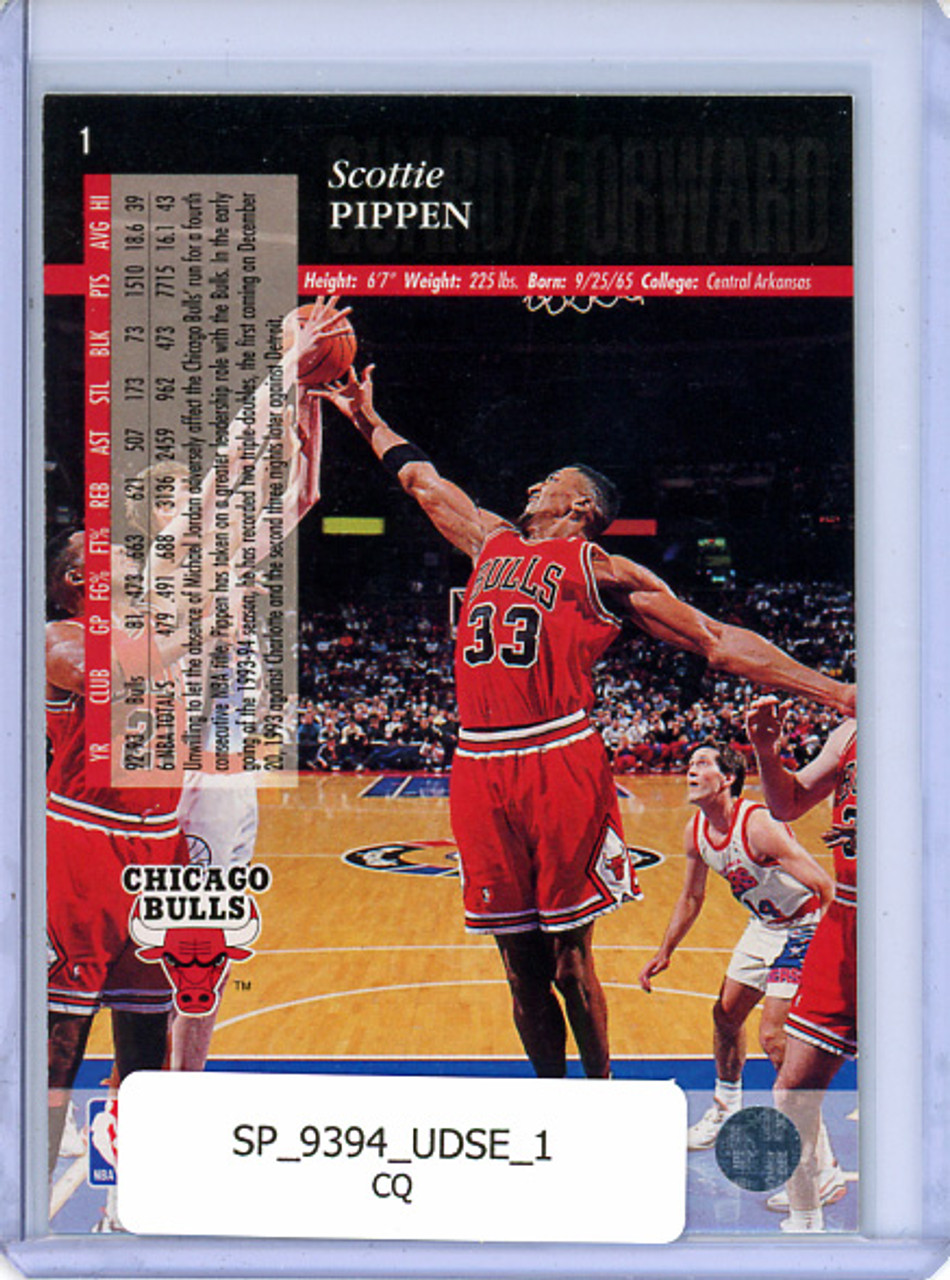 Scottie Pippen 1993-94 Upper Deck SE #1 (CQ)