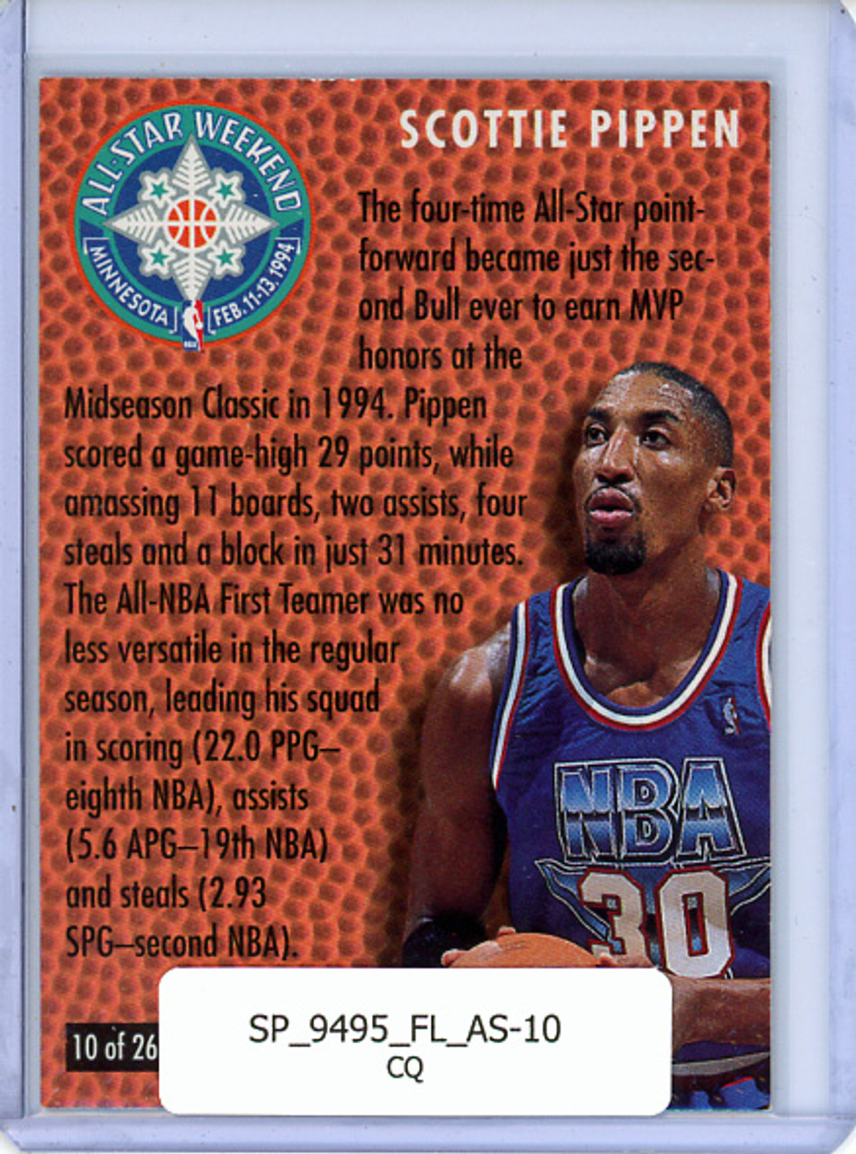 Scottie Pippen 1994-95 Fleer, All-Stars #10 (CQ)