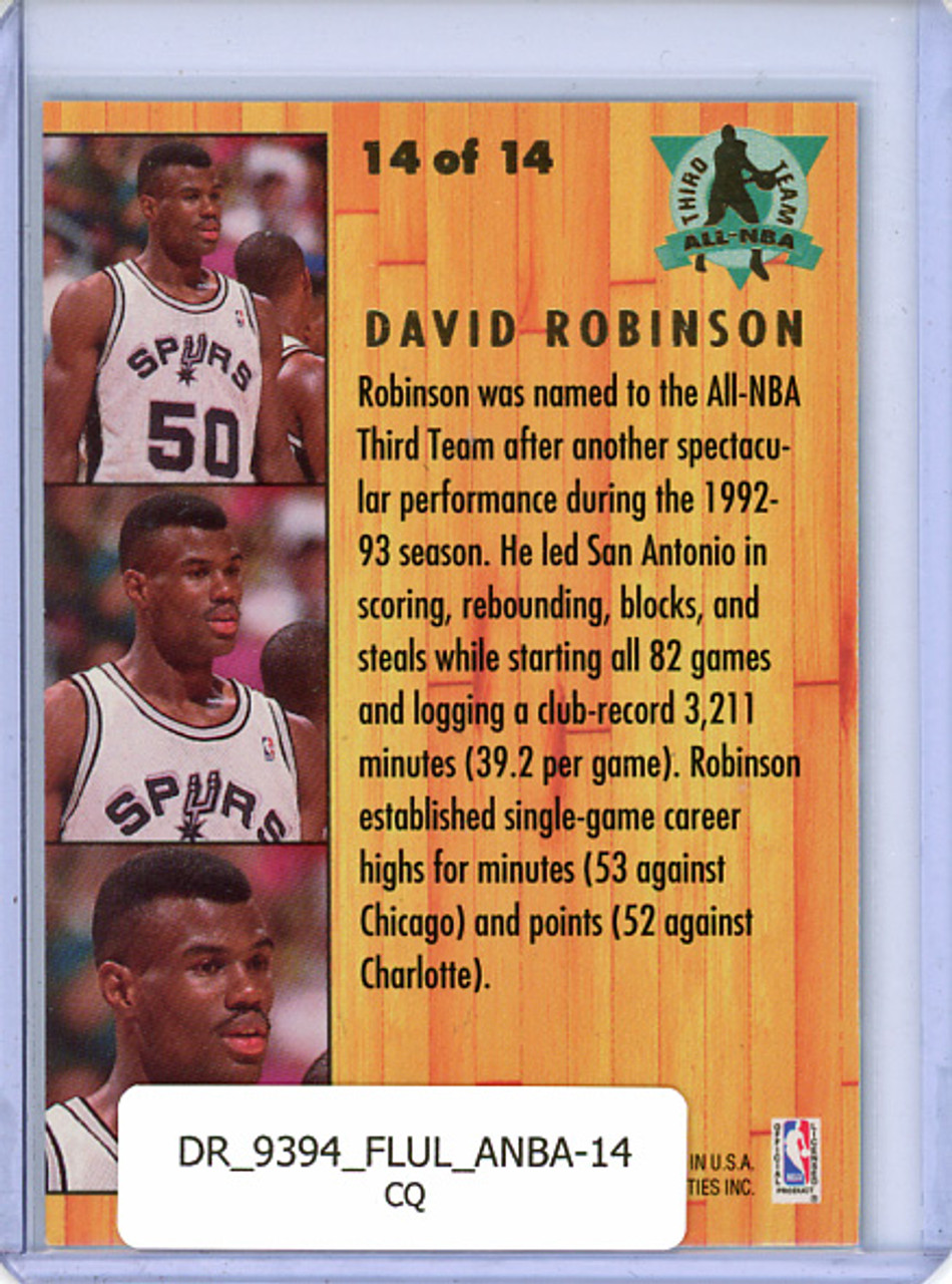 David Robinson 1993-94 Ultra, All-NBA #14 (CQ)
