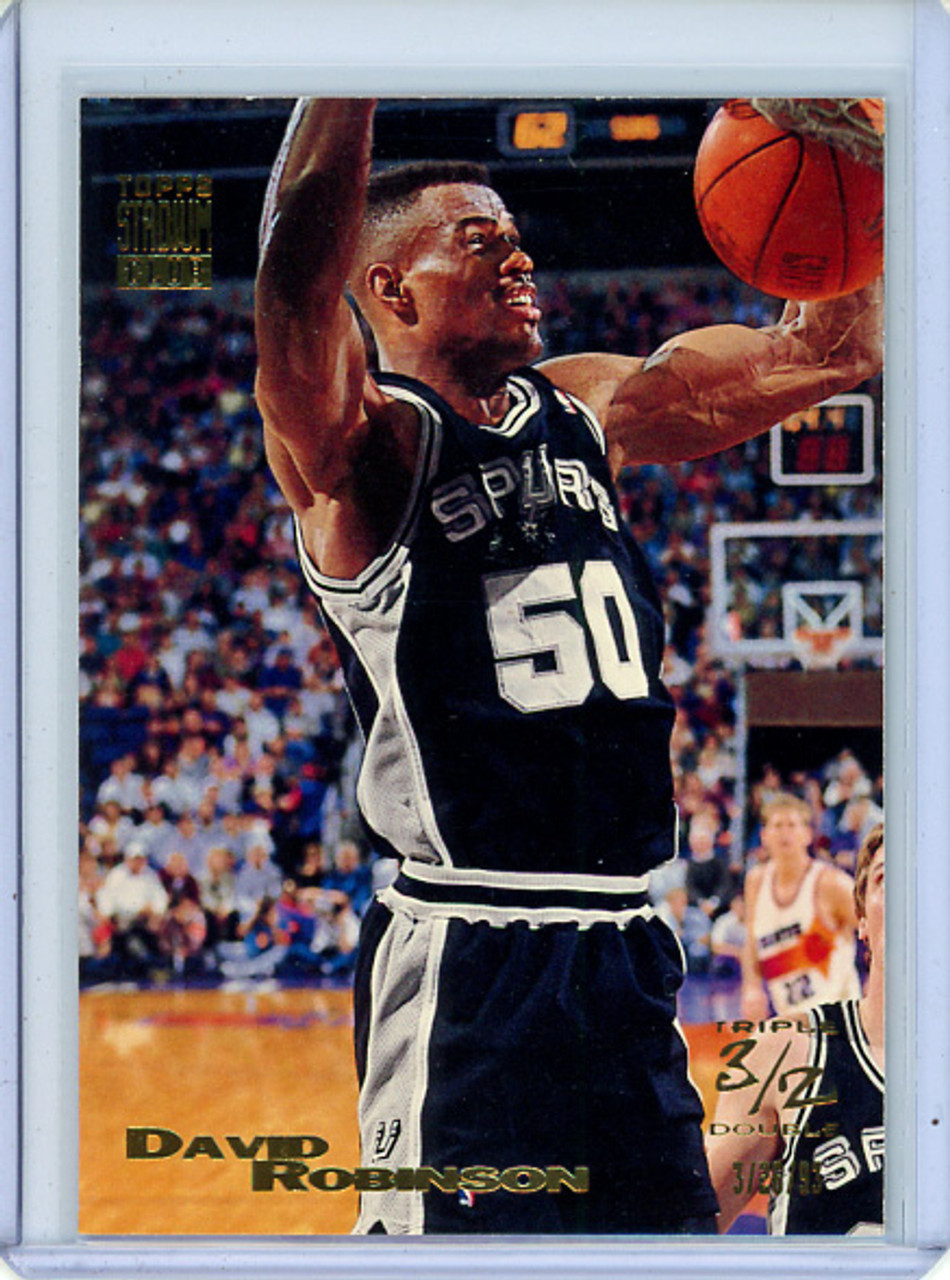 David Robinson 1993-94 Stadium Club #10 Triple Double (CQ)