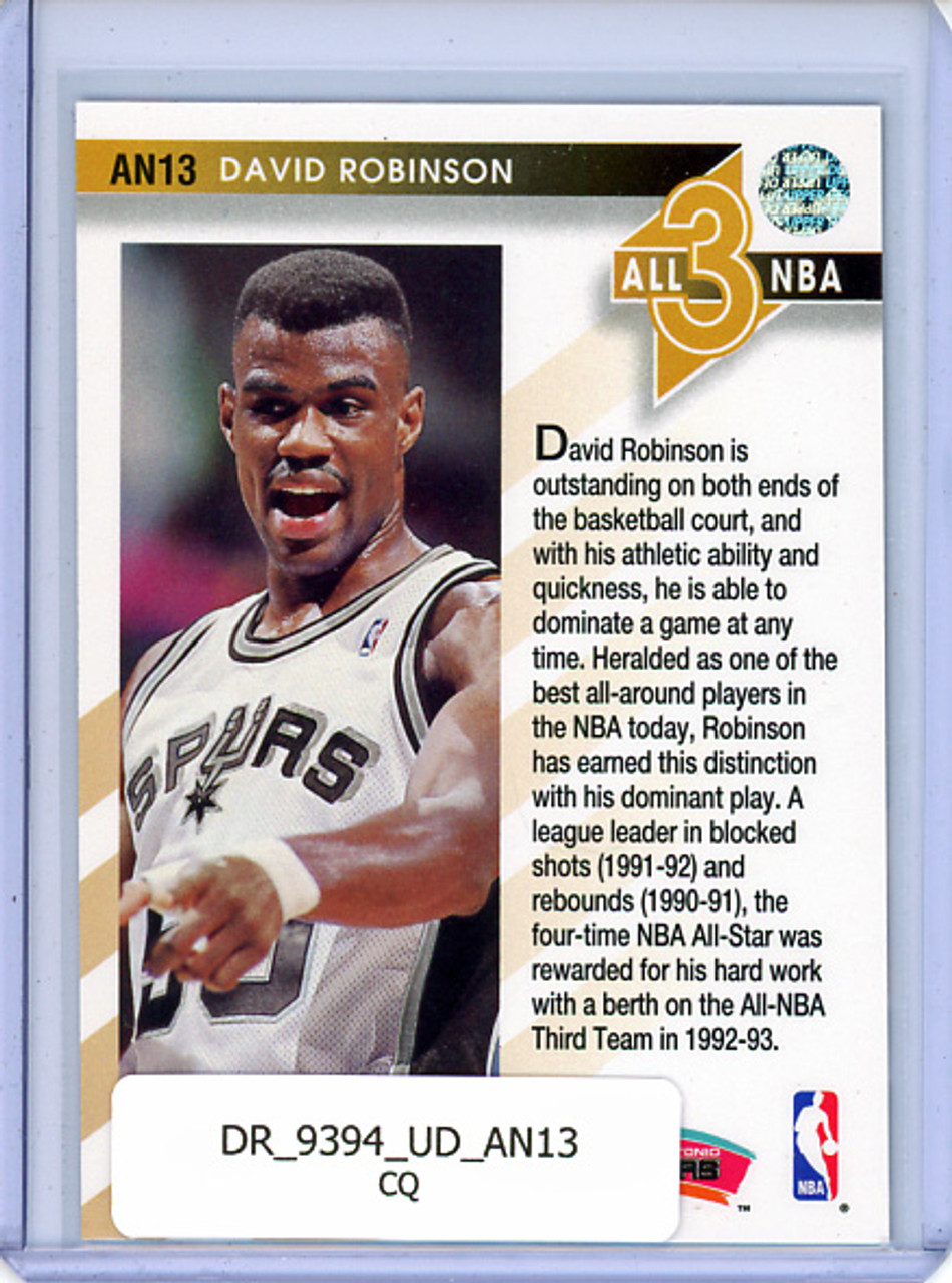 David Robinson 1993-94 Upper Deck, All-NBA #AN13 (CQ)