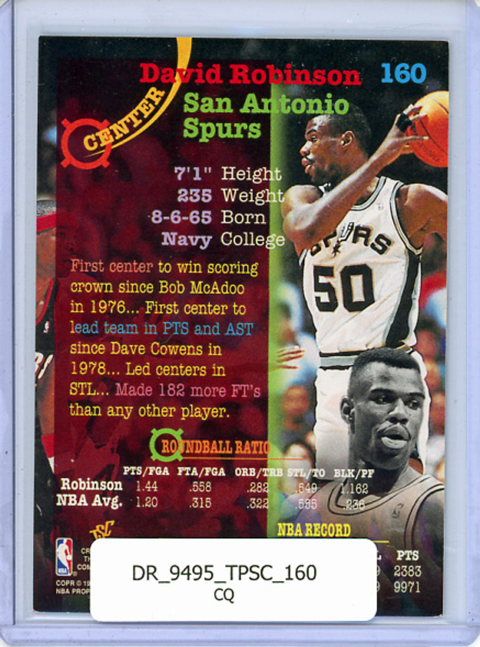 David Robinson 1994-95 Stadium Club #160 (CQ)