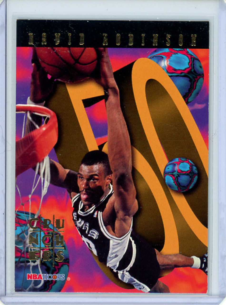 David Robinson 1995-96 Hoops, Number Crunchers #12 (CQ)