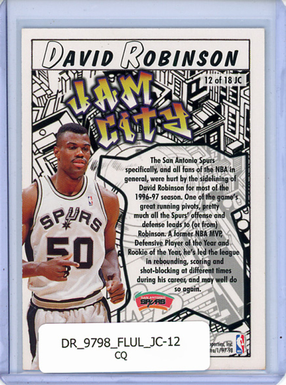 David Robinson 1997-98 Ultra, Jam City #JC-12 (CQ)