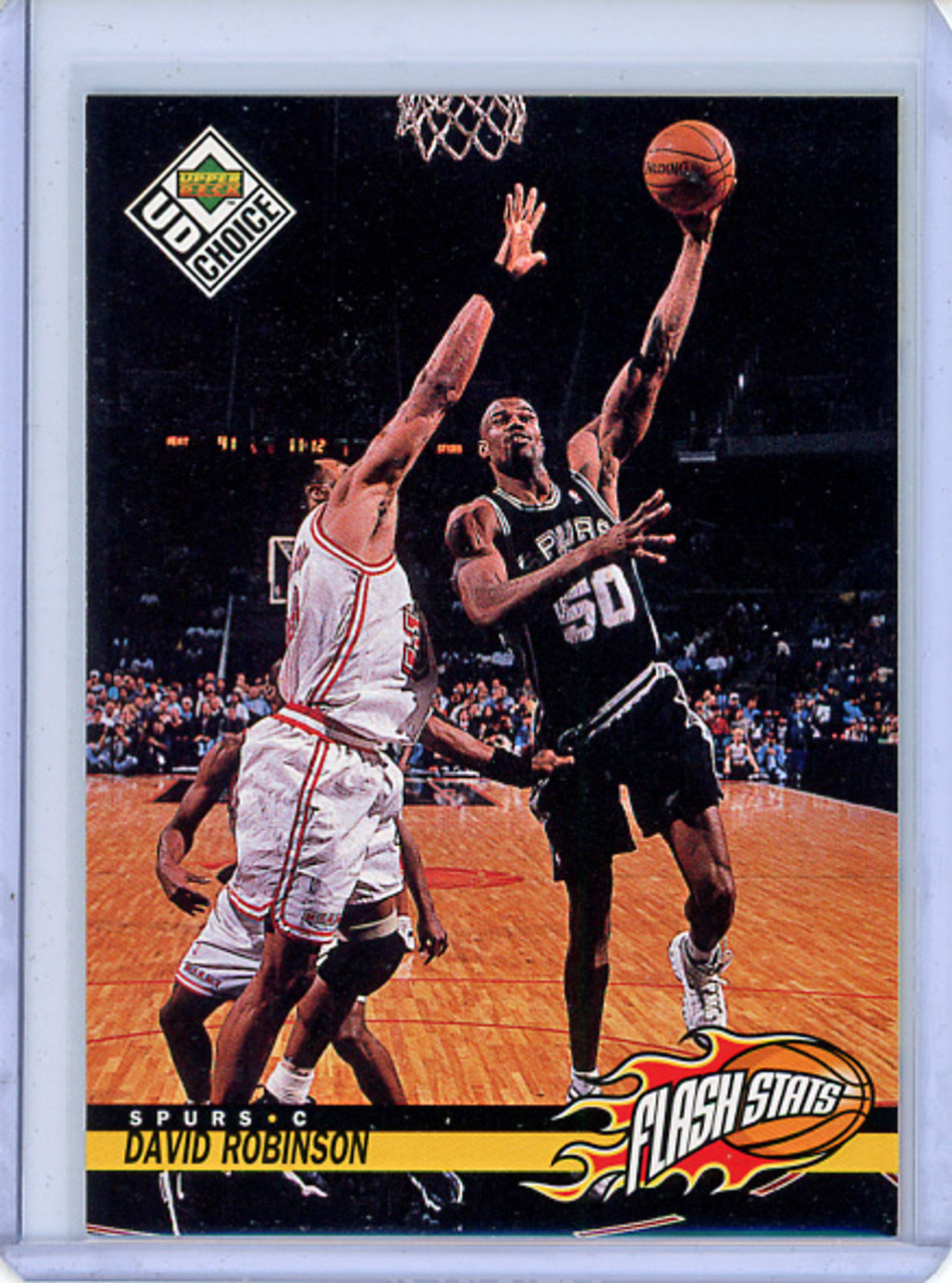 David Robinson 1998-99 Choice #179 Flash Stats (CQ)