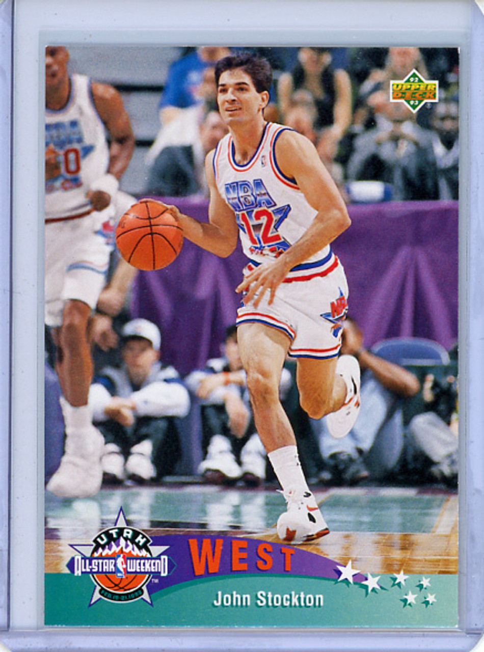 John Stockton 1992-93 Upper Deck #437 All-Star (CQ)