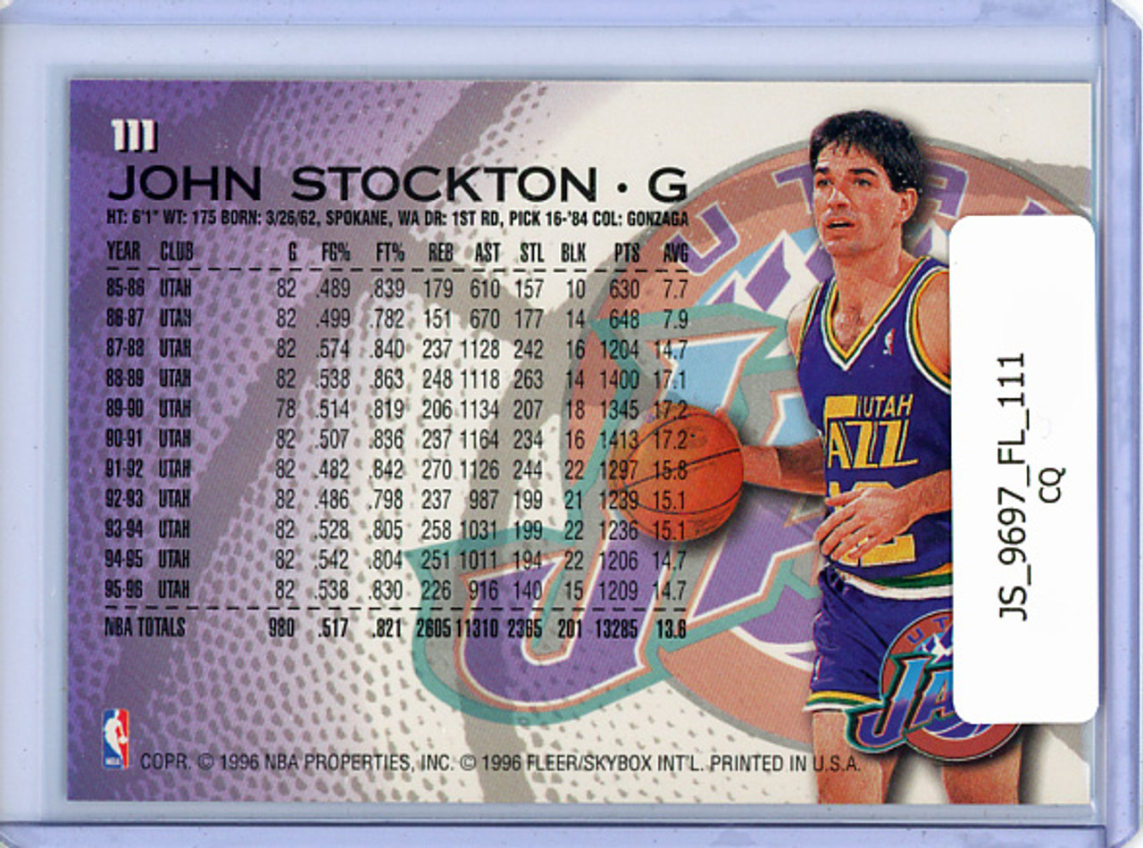 John Stockton 1996-97 Fleer #111 (CQ)