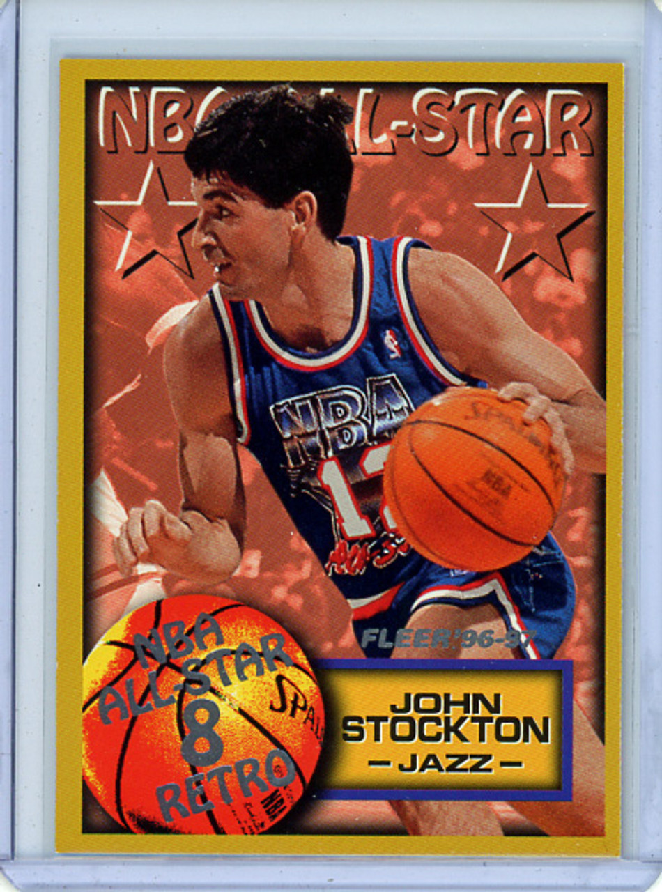 John Stockton 1996-97 Fleer #285 All-Star (CQ)