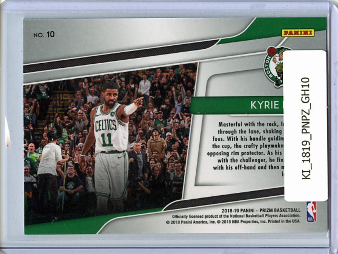 Kyrie Irving 2018-19 Prizm, Get Hyped! #10