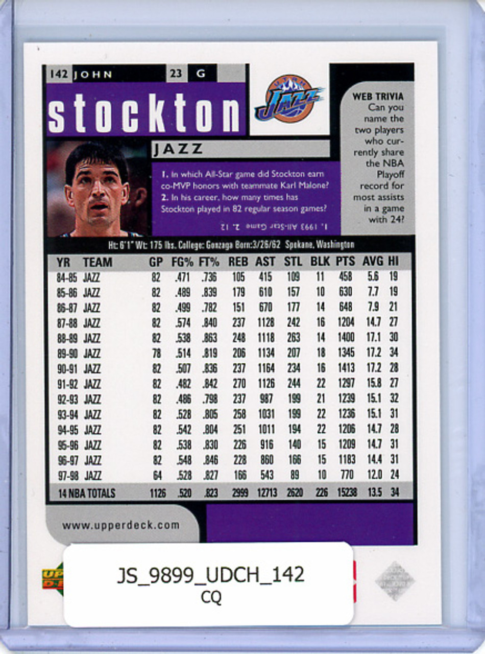 John Stockton 1998-99 Choice #142 (CQ)