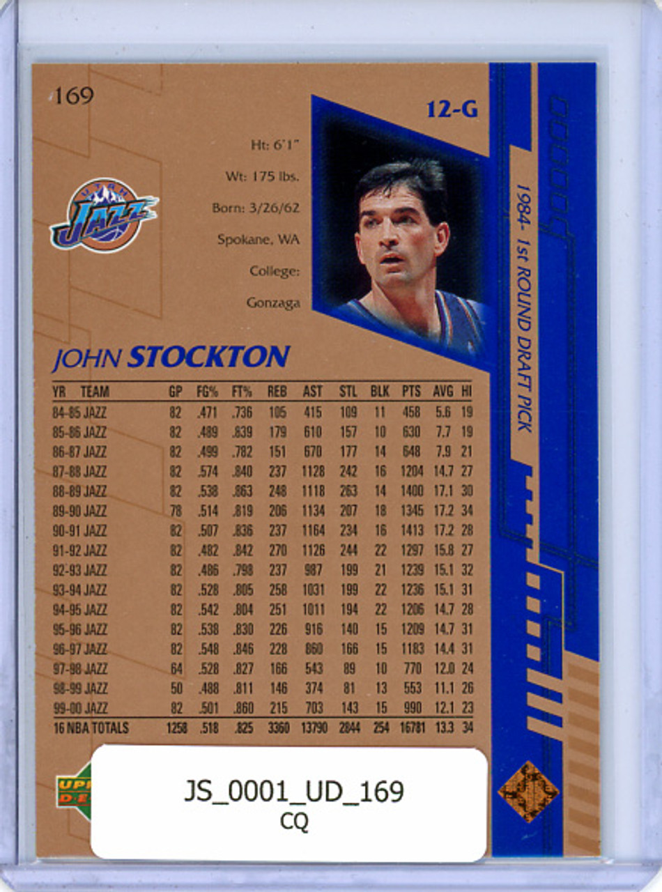 John Stockton 2000-01 Upper Deck #169 (CQ)