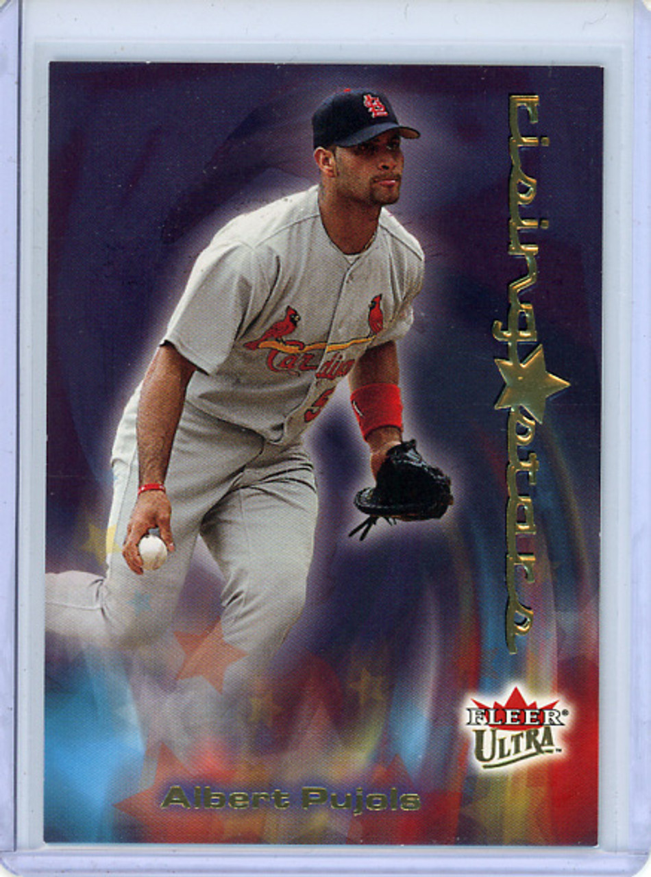 Albert Pujols 2002 Ultra, Rising Stars #RS-3 (CQ)