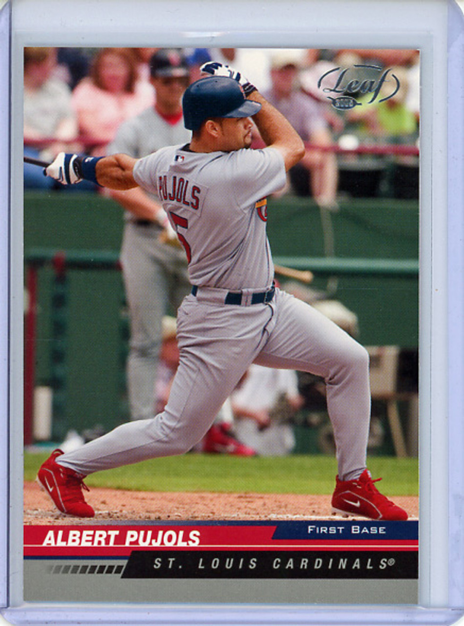Albert Pujols 2005 Leaf #179 (CQ)
