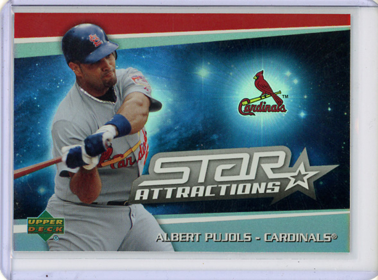 Albert Pujols 2006 Upper Deck, Star Attractions #SA-PU (CQ)