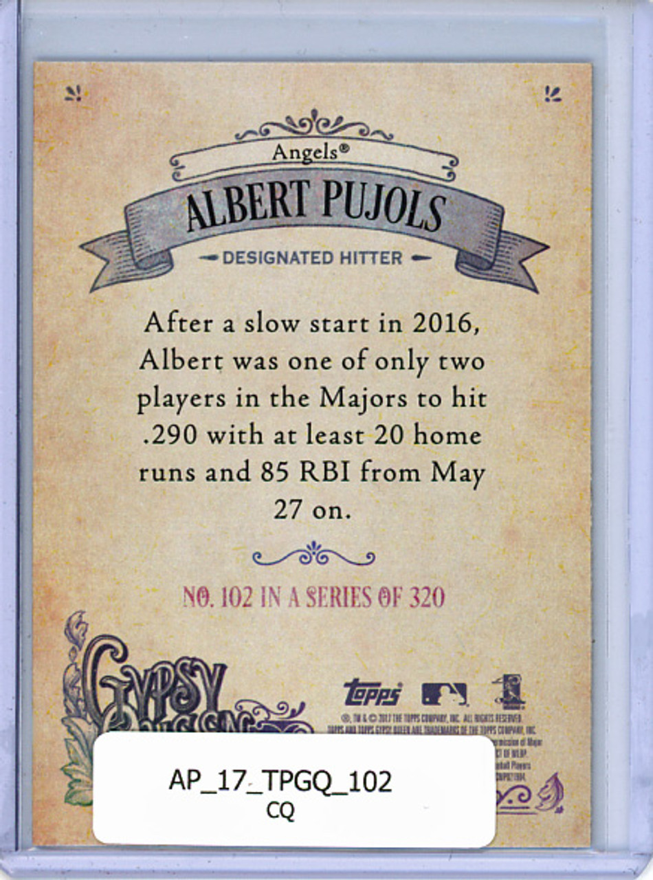 Albert Pujols 2017 Gypsy Queen #102 (CQ)