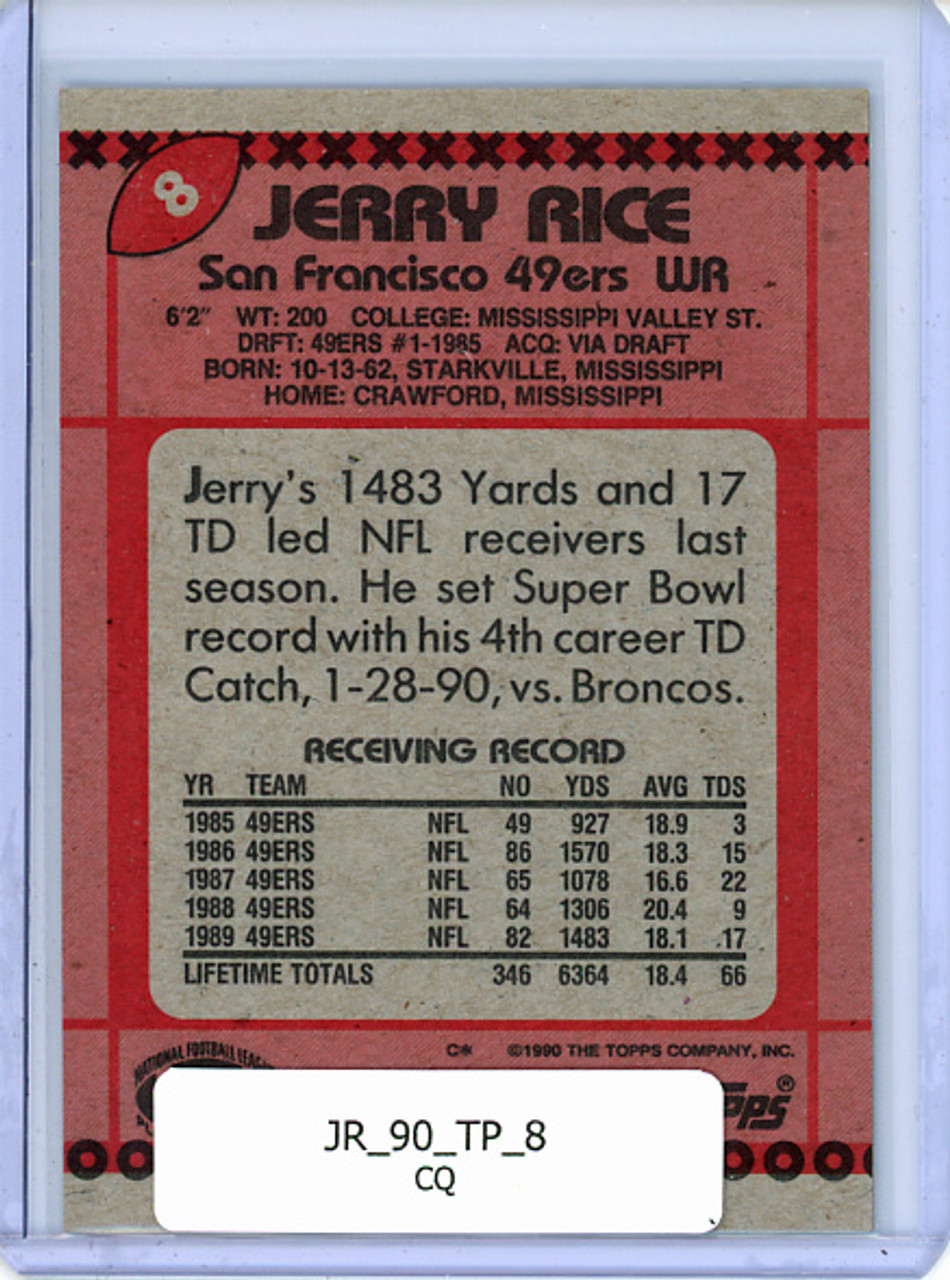Jerry Rice 1990 Topps #8 All Pro (CQ)