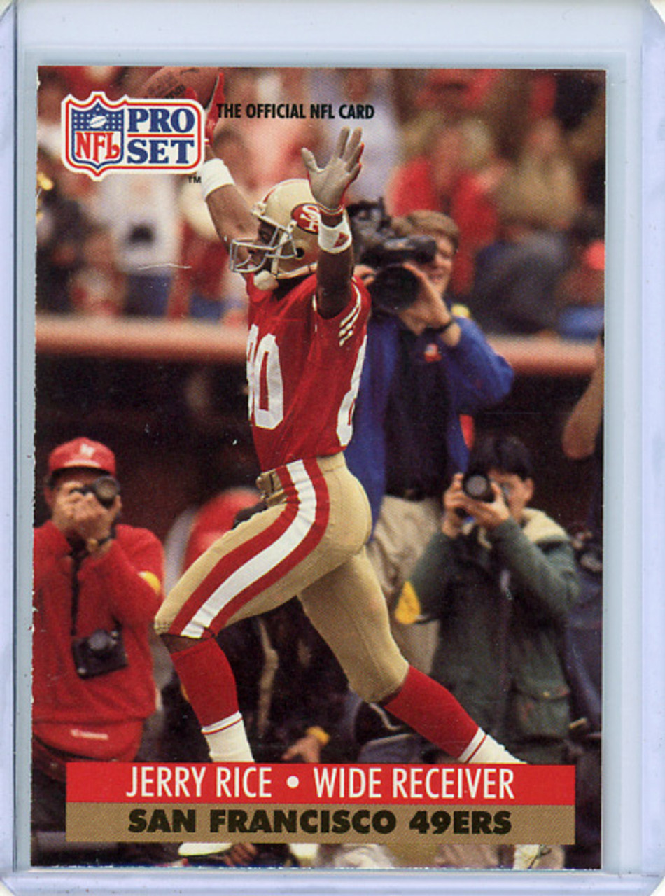 Jerry Rice 1991 Pro Set #654 (CQ)