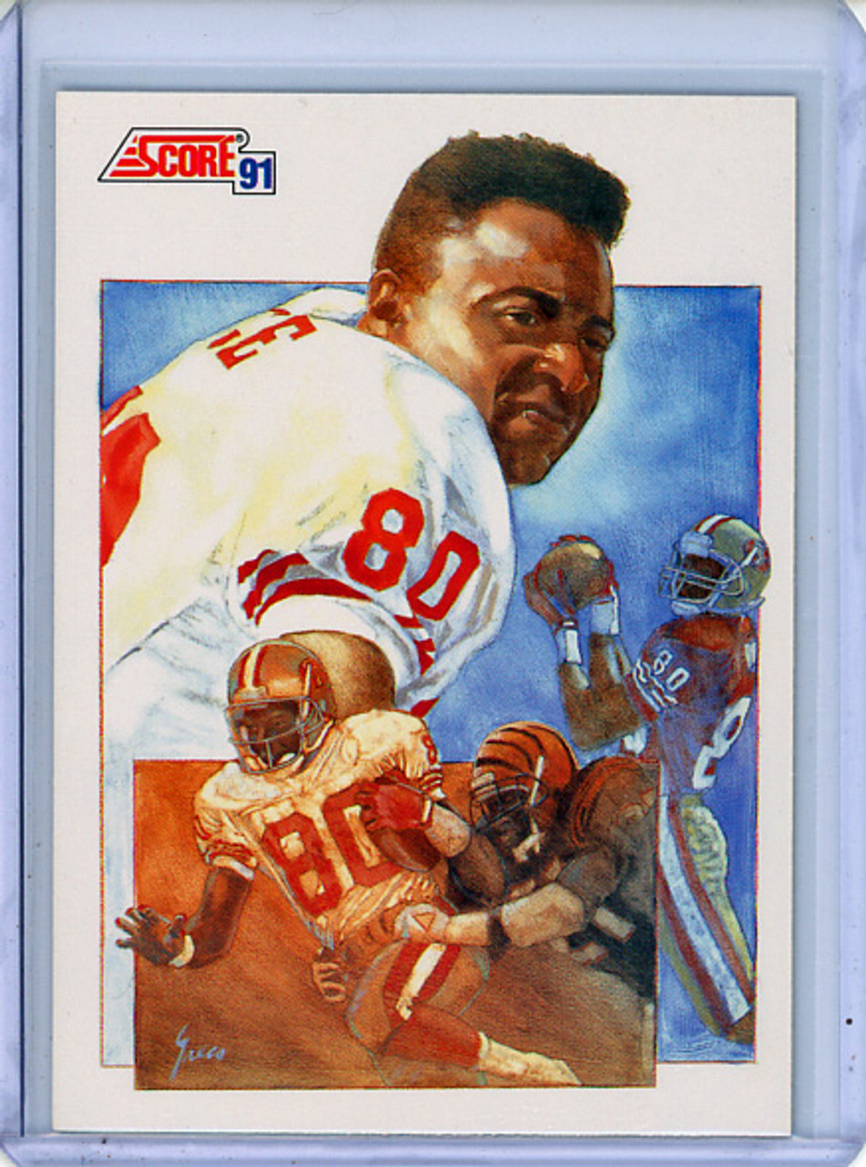 Jerry Rice 1991 Score #665 The Leader (CQ)