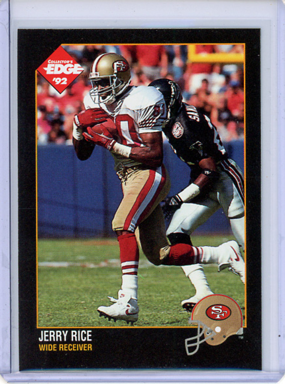 Jerry Rice 1992 Collector's Edge #156 (CQ)