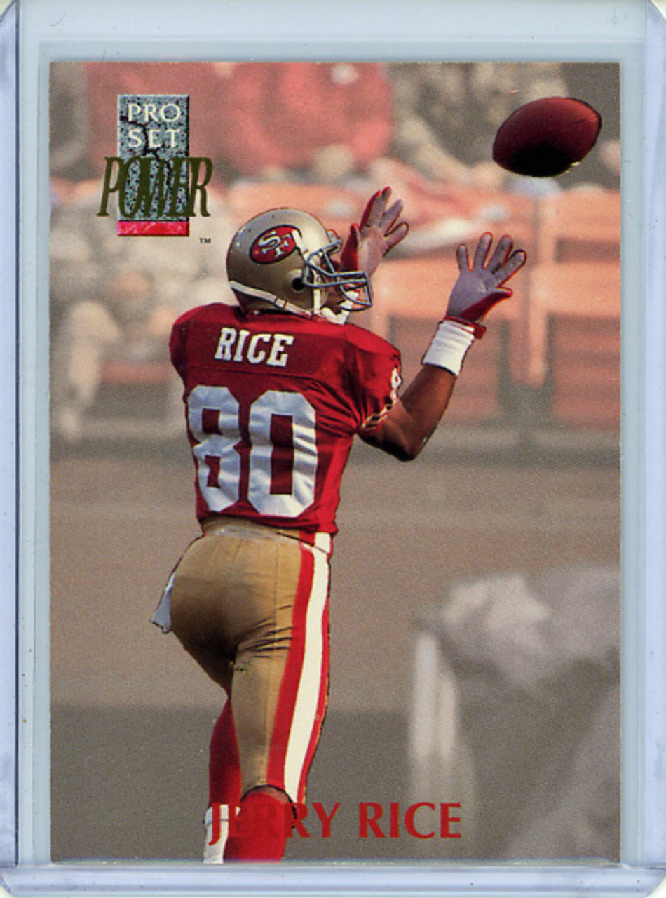 Jerry Rice 1992 Pro Set Power #80 (CQ)