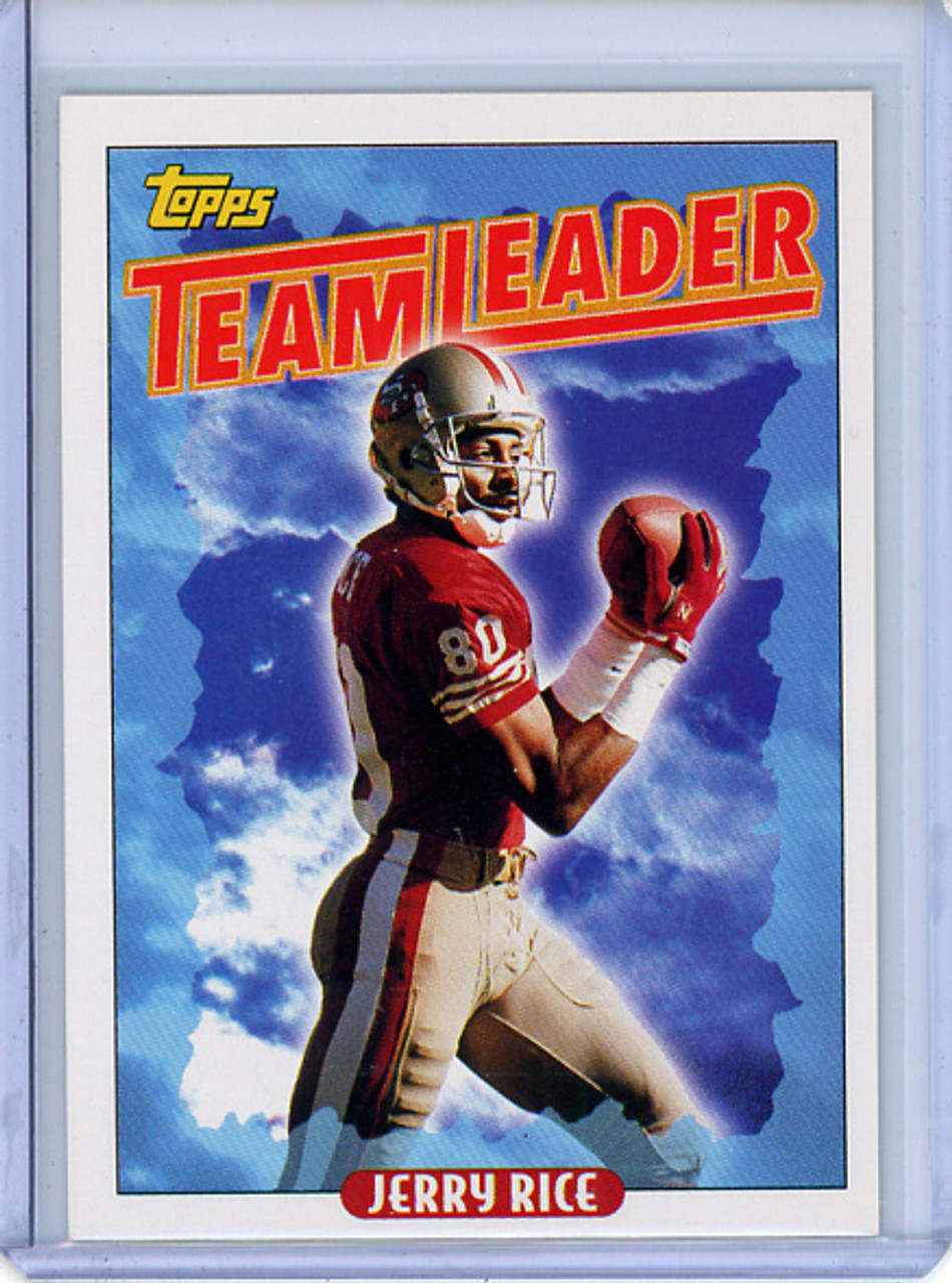 Jerry Rice 1993 Topps #182 Team Leader (CQ)