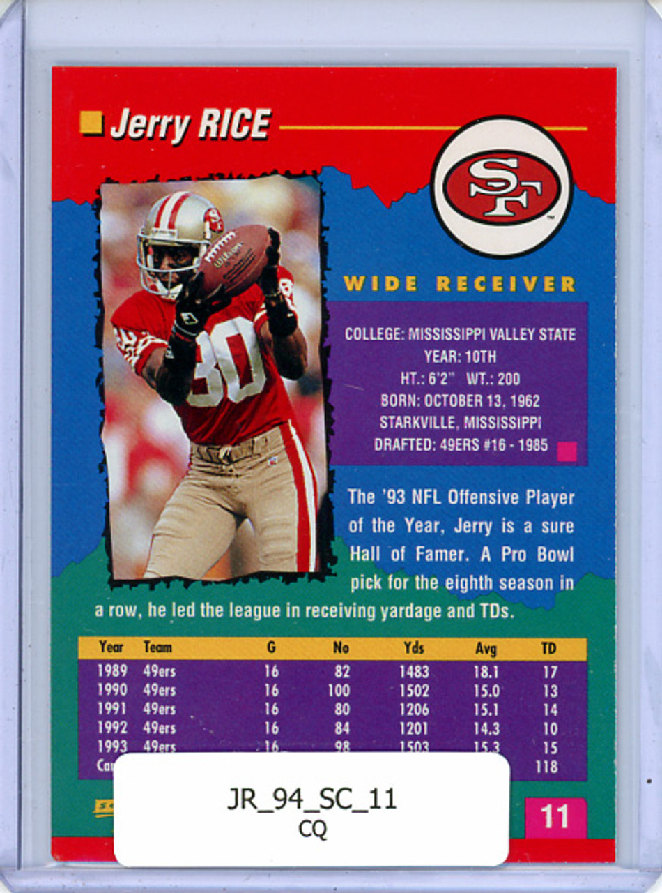 Jerry Rice 1994 Score #11 (CQ)