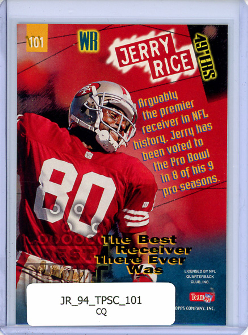 Jerry Rice 1994 Stadium Club #101 Best Offense (CQ)