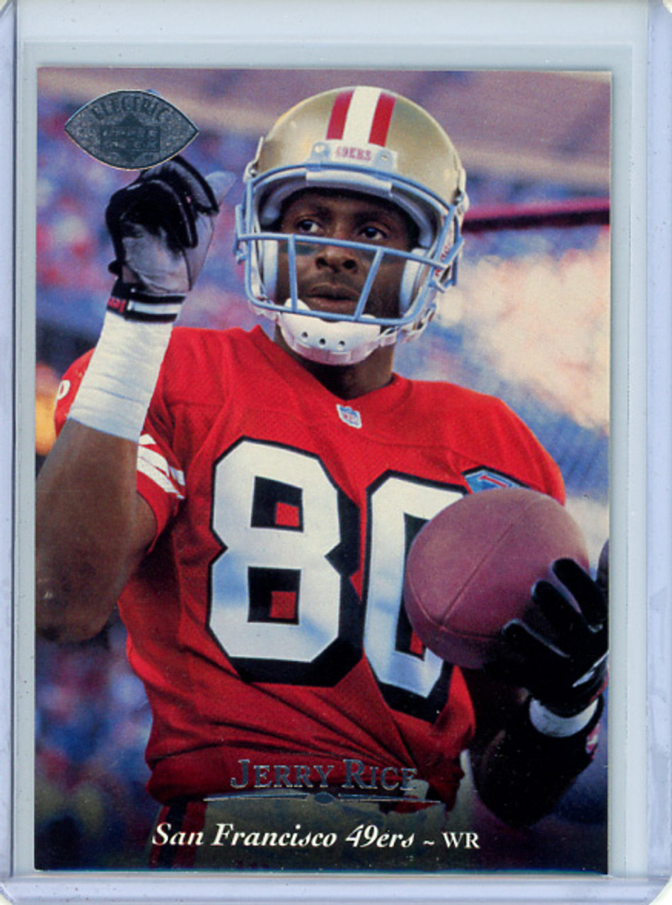 Jerry Rice 1995 Upper Deck #44 Electric Silver (CQ)