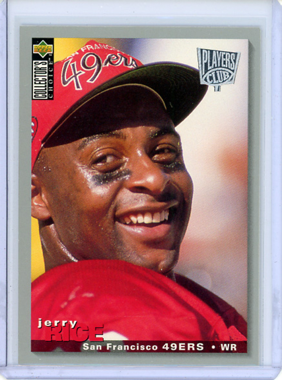 Jerry Rice 1995 Collector's Choice #78 Player's Club (CQ)