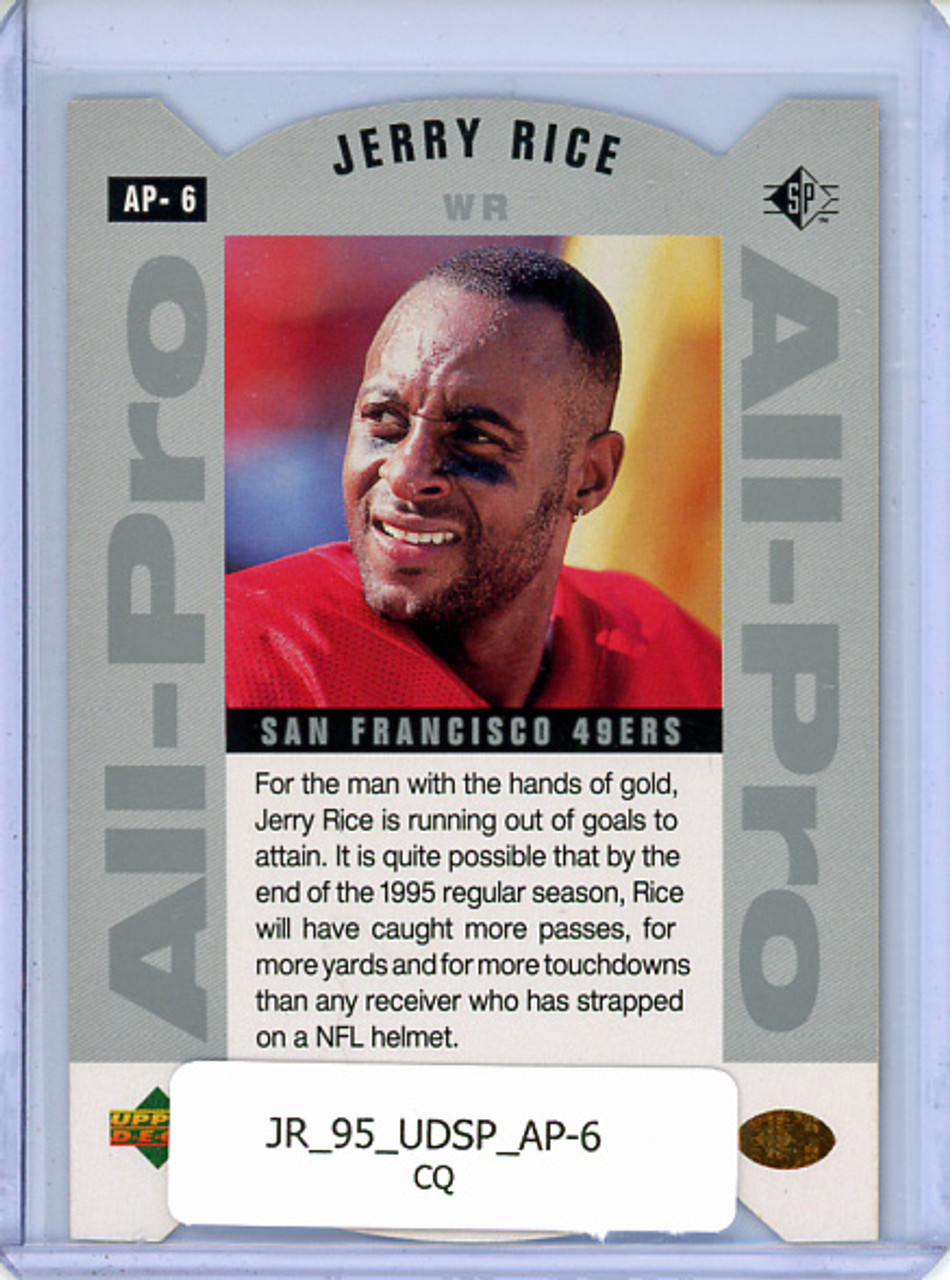 Jerry Rice 1995 SP, All-Pros #AP-6 (CQ)