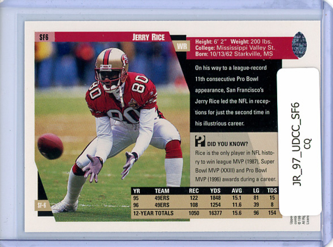 Jerry Rice 1997 49ers Collector's Choice #SF6 (CQ)