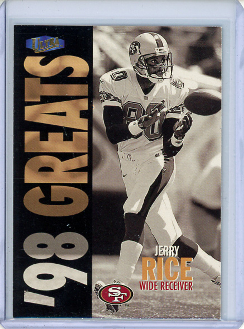 Jerry Rice 1998 Ultra #374 1998 Greats (CQ)