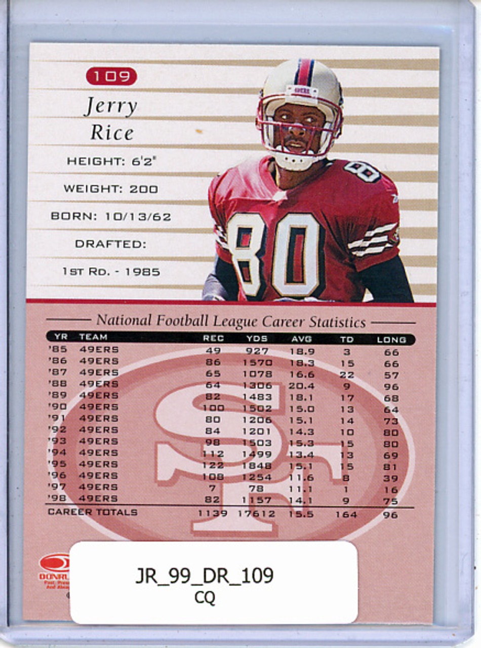 Jerry Rice 1999 Donruss #109 (CQ)