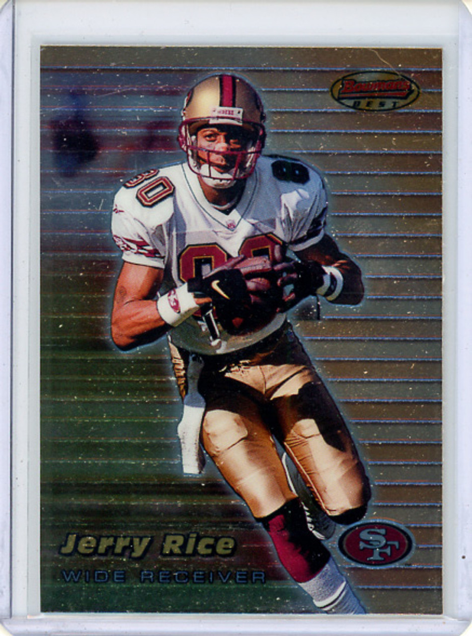 Jerry Rice 1999 Bowman's Best #33 (CQ)