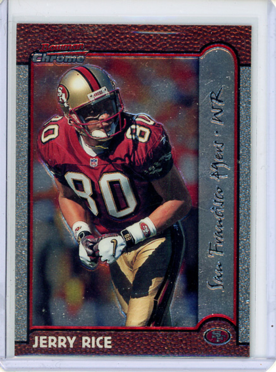 Jerry Rice 1999 Bowman Chrome #120 (CQ)