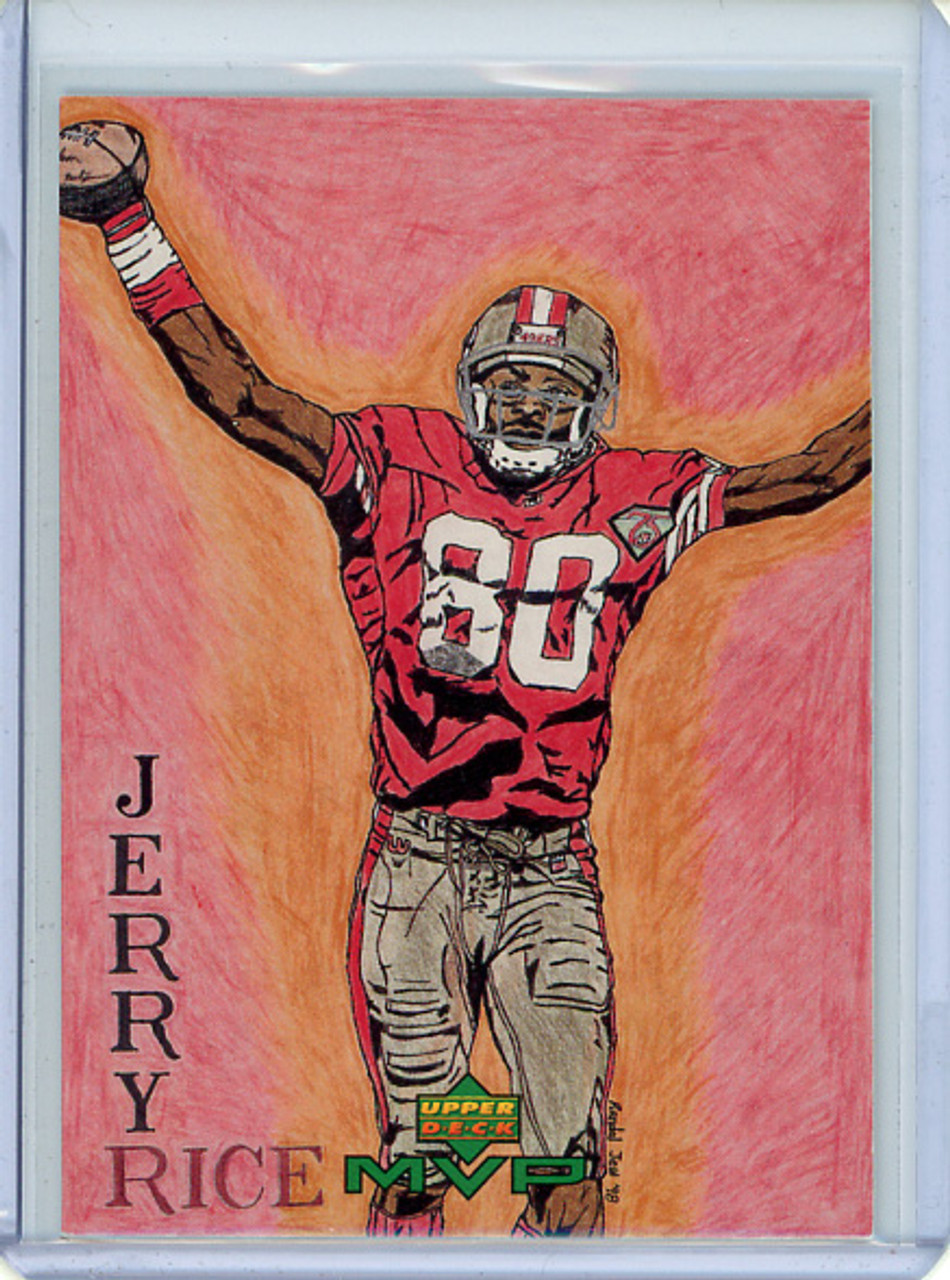 Jerry Rice 1999 MVP, Draw Your Own Card #W27 (CQ)