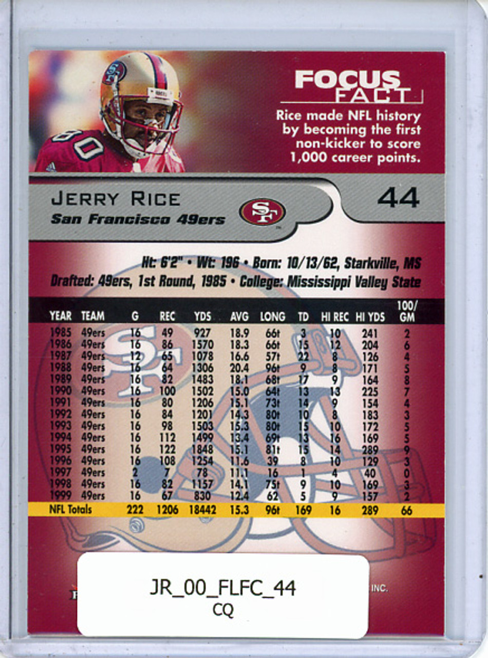 Jerry Rice 2000 Focus #44 (CQ)