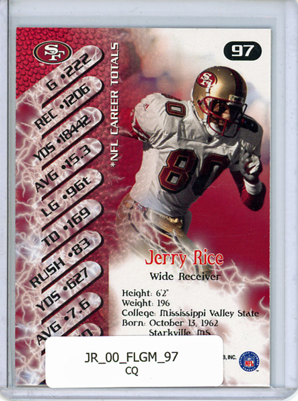 Jerry Rice 2000 Gamers #97 (CQ)