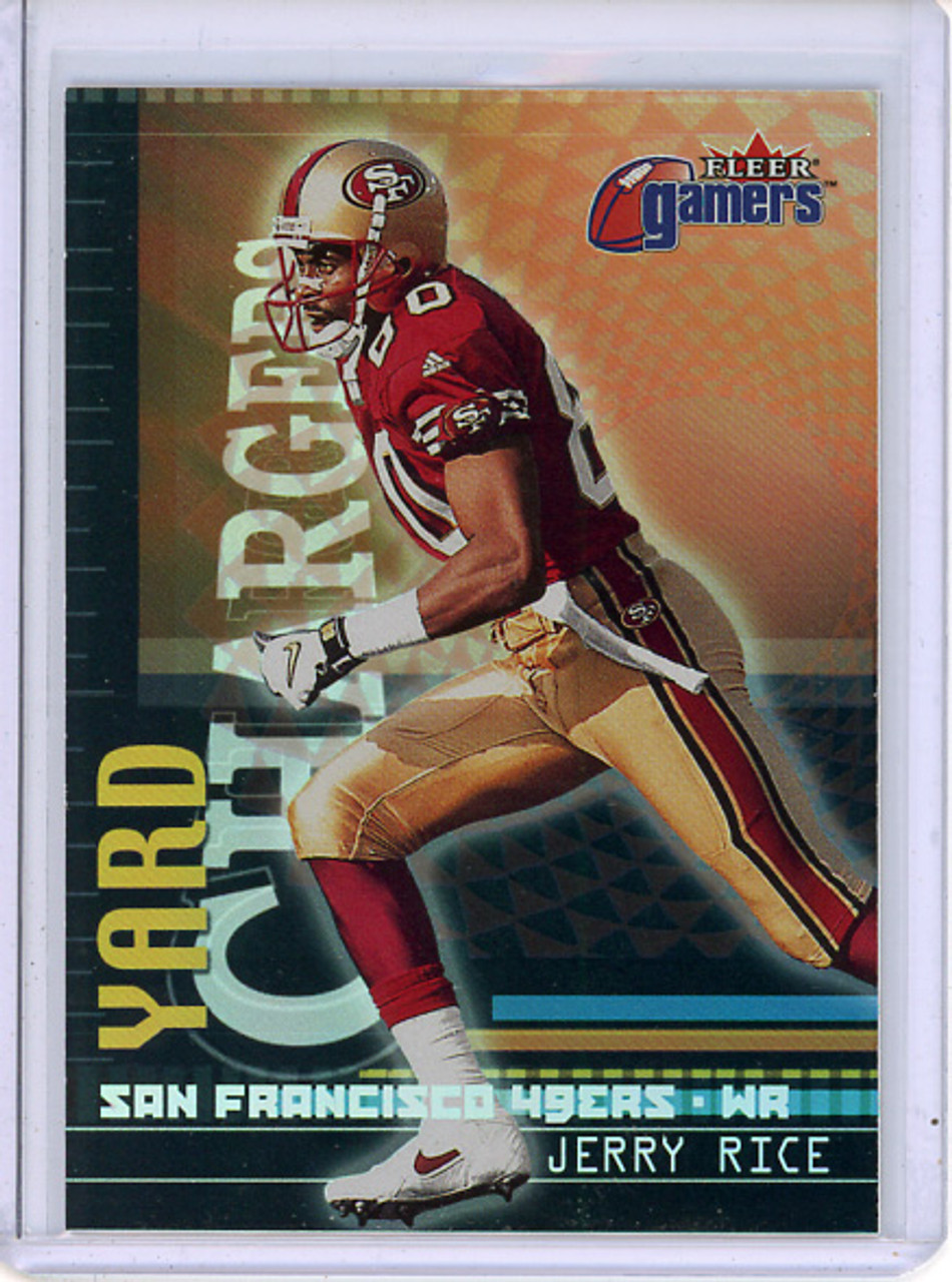 Jerry Rice 2000 Gamers, Yard Chargers #YC-5 (CQ)