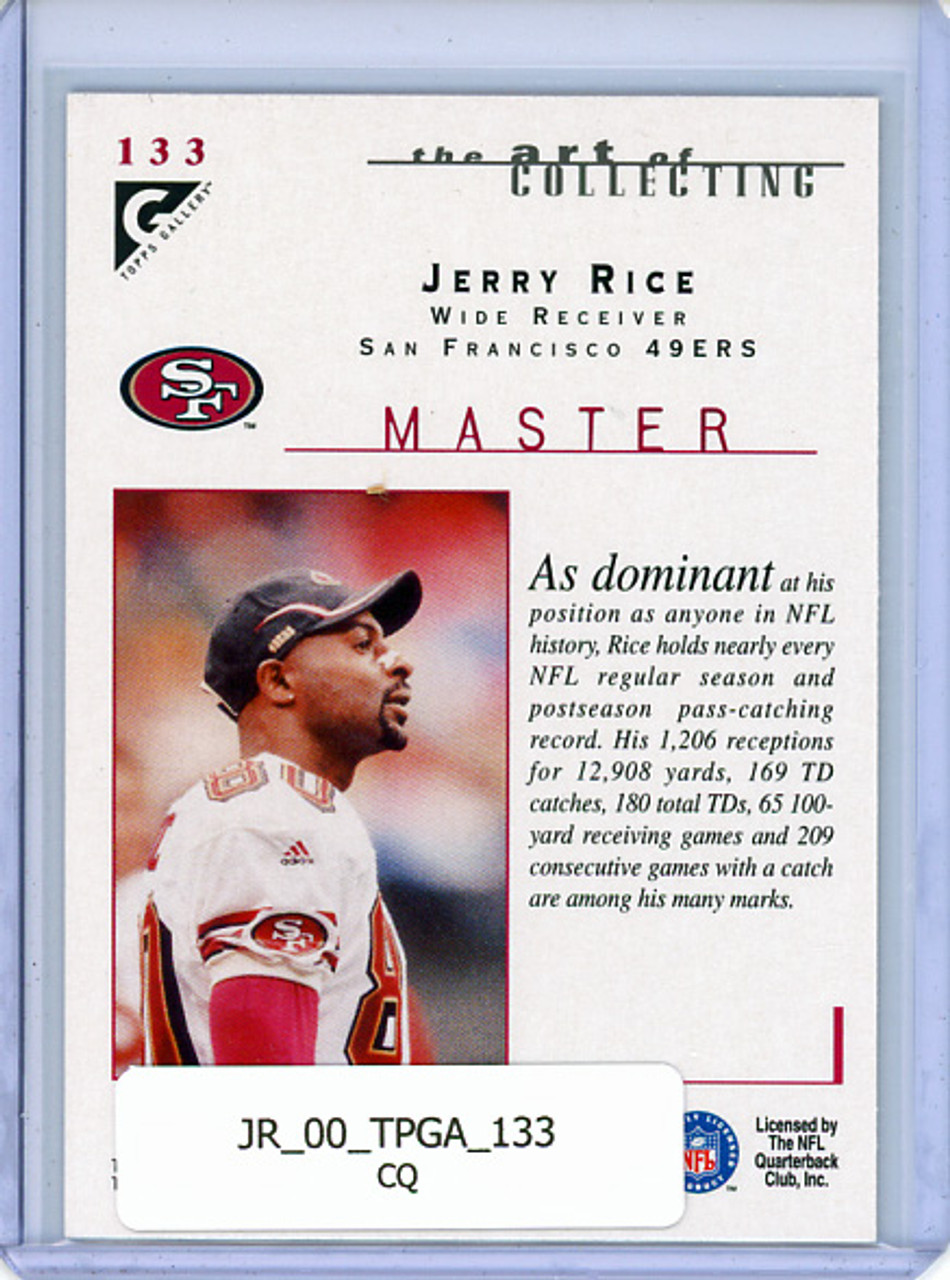 Jerry Rice 2000 Gallery #133 Masters (CQ)