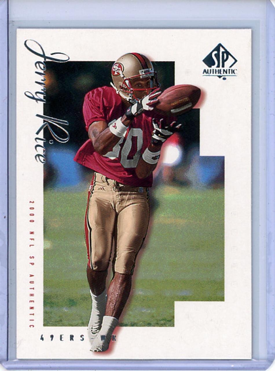 Jerry Rice 2000 SP Authentic #75 (CQ)